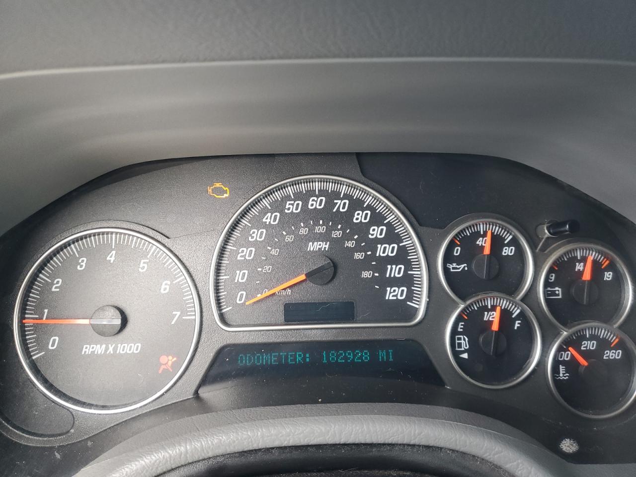 2005 GMC Envoy VIN 1GKDT13S552310799 Copart auction photo, front end / side damage thumbnail 9