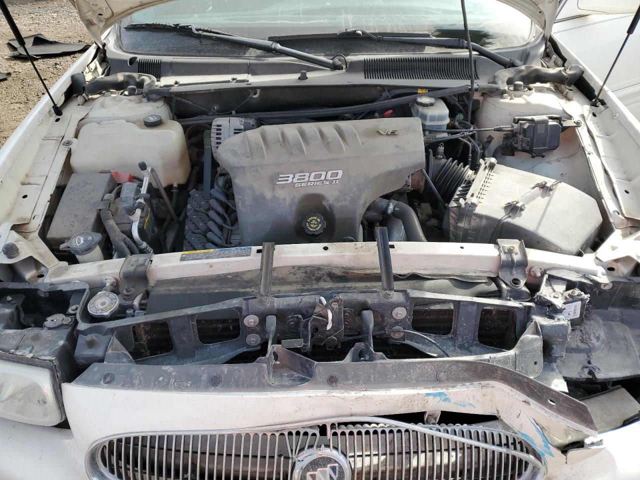 2002 Buick LeSabre VIN 1G4HR54KX2U193444 Copart auction photo, front end / rear end damage thumbnail 11