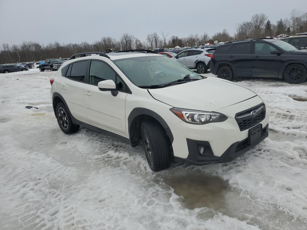 2018 Subaru XV VIN JF2GTACC3JH317535 Copart auction photo, side damage thumbnail 4