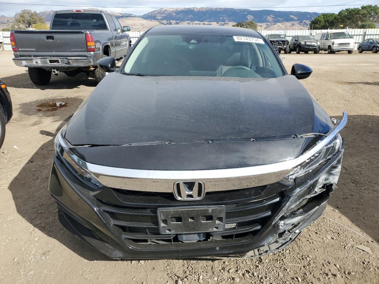 2019 Honda Accord VIN 1HGCV1F14KA000277 Copart auction photo, front end / rear end damage thumbnail 5
