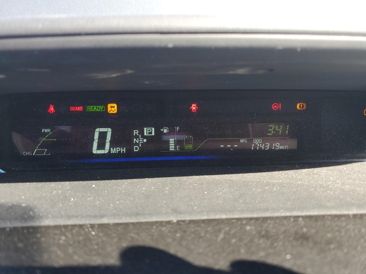 2013 Toyota Prius VIN JTDZN3EU4D3243403 Copart auction photo, hail damage thumbnail 9