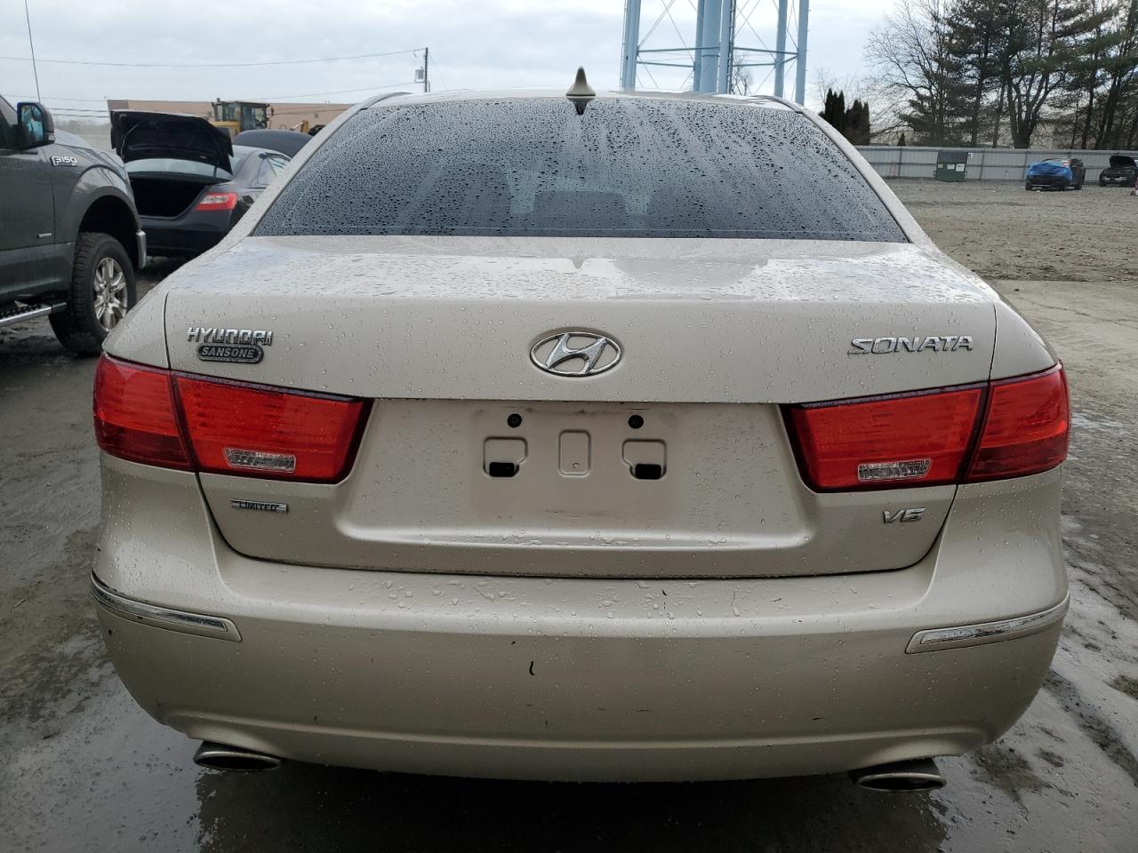 2009 Hyundai Sonata VIN 5NPEU46F39H509917 Copart auction photo, front end / rear end damage thumbnail 6