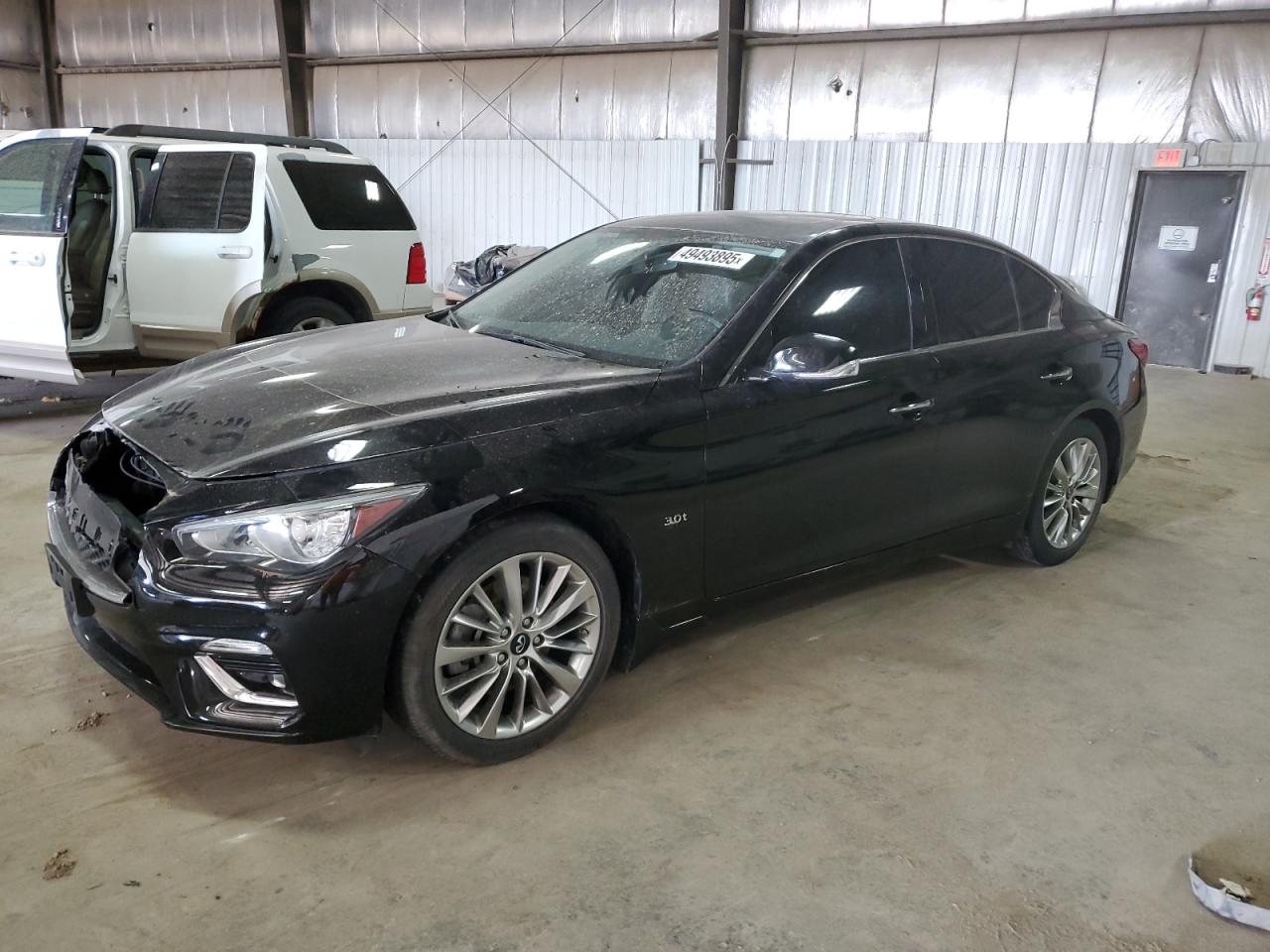2019 Infiniti Q50 VIN JN1EV7AR2KM555382 - Copart auction photo
