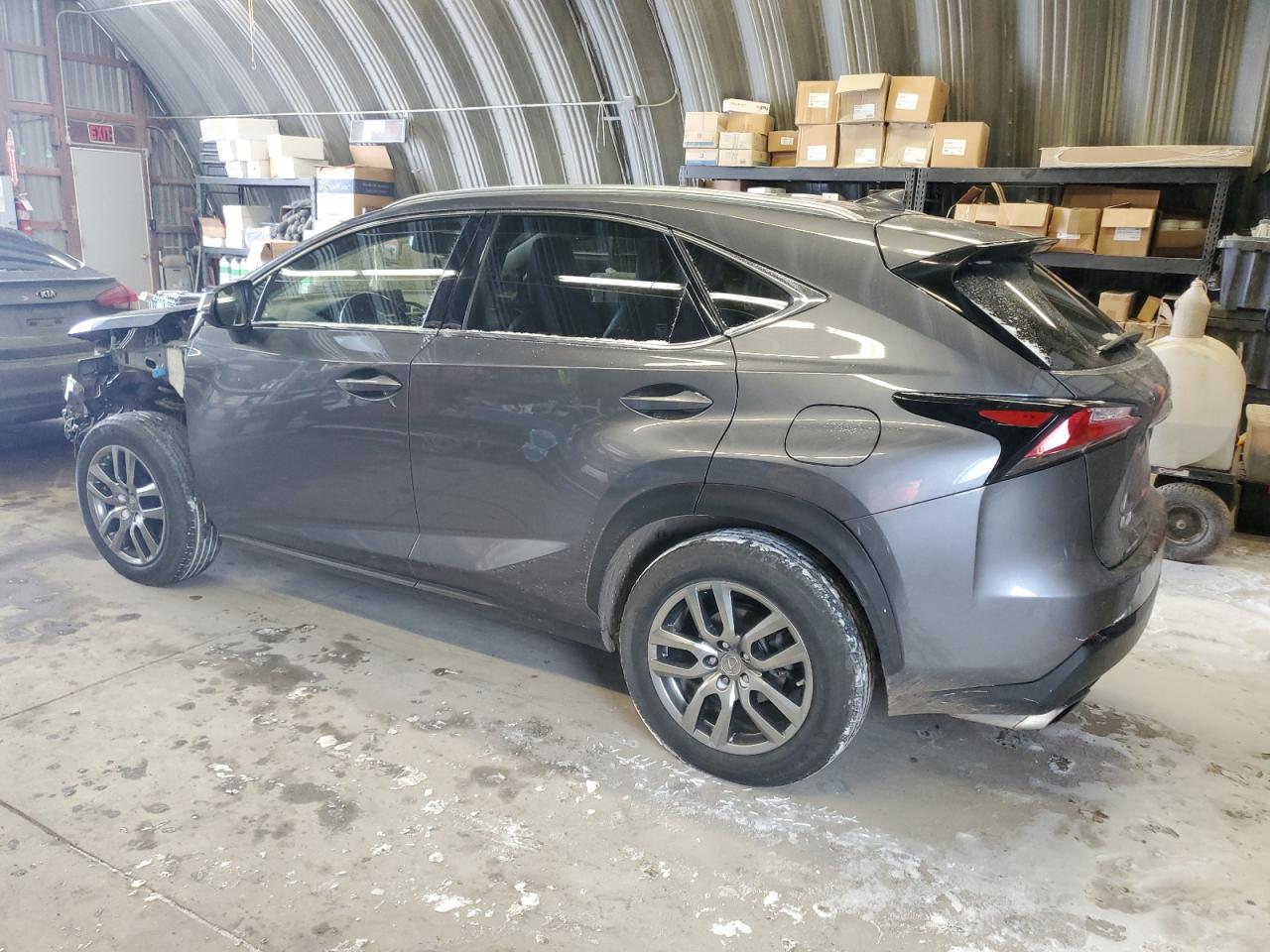 2016 Lexus NX VIN JTJBARBZ0G2055646 Copart auction photo, front end damage thumbnail 2
