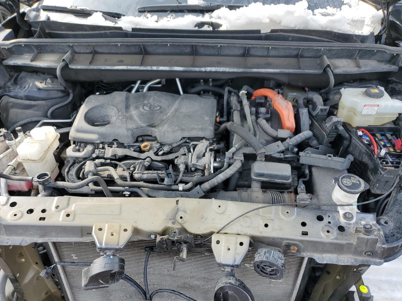 2020 Toyota Highlander VIN 5TDGBRCH6LS504276 Copart auction photo, front end / side damage thumbnail 12