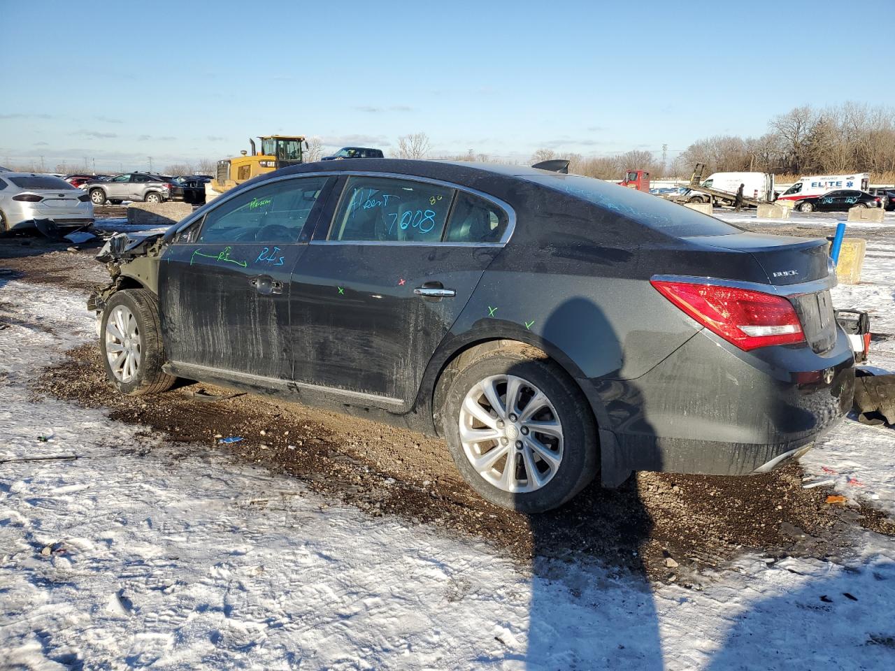 2015 Buick LaCrosse VIN 1G4GB5G31FF235448 Copart auction photo, front end / minor dent/scratches damage thumbnail 2