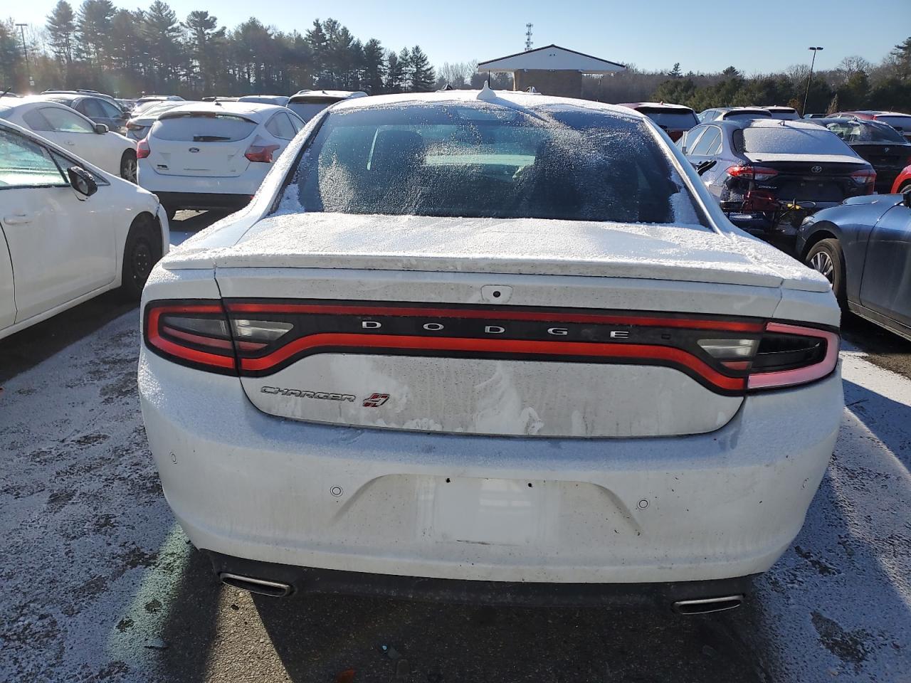 2018 Dodge Charger VIN 2C3CDXJG8JH324157 Copart auction photo, front end / side damage thumbnail 6