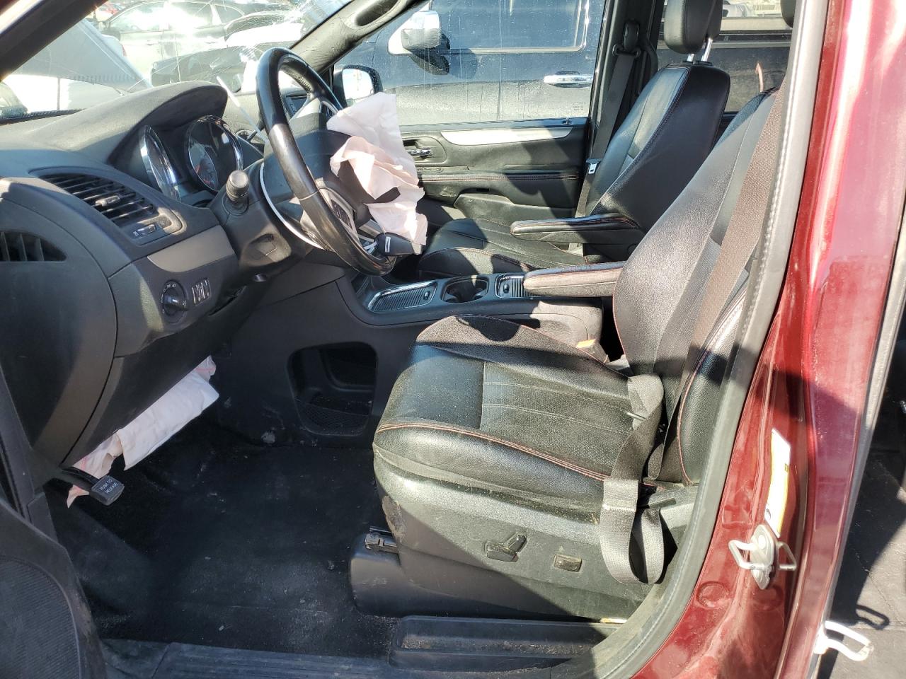 2019 Dodge Caravan VIN 2C4RDGEG7KR790223 Copart auction photo, front end damage thumbnail 7