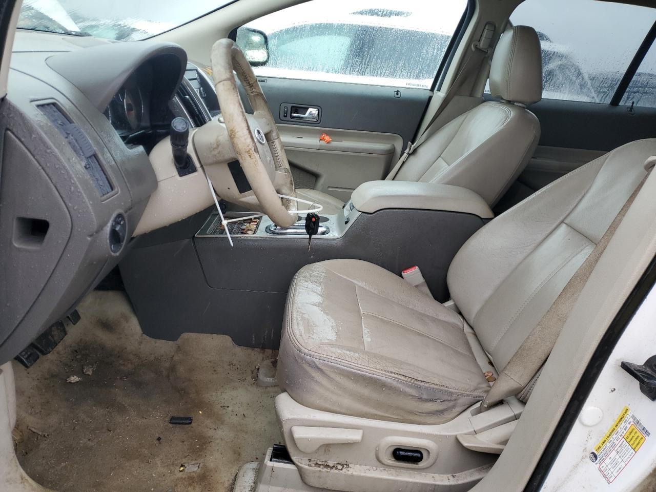 2010 Ford Edge VIN 2FMDK4JC3ABA59714 Copart auction photo, side damage thumbnail 7