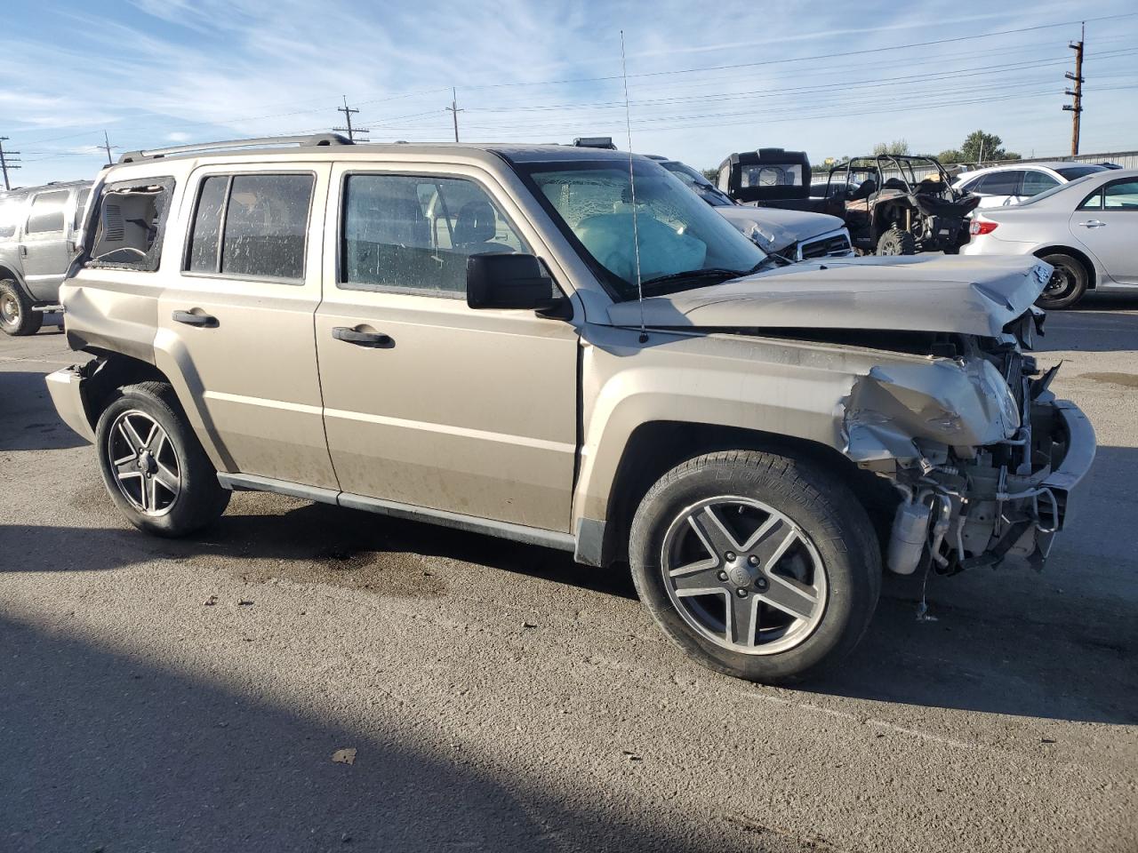 2009 Jeep Liberty (Patriot) VIN 1J4FF28B79D249860 Copart auction photo, rear end / undercarriage damage thumbnail 4