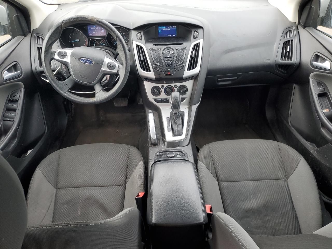 2013 Ford Focus VIN 1FADP3F29DL244599 Copart auction photo, rear end damage thumbnail 8