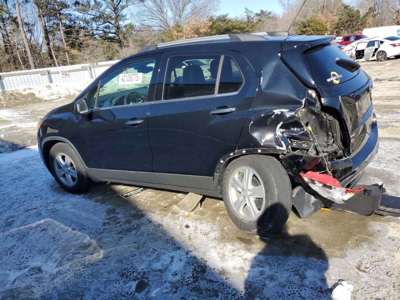 2020 Chevrolet Trax VIN 3GNCJLSB1LL301093 Copart auction photo, rear end damage thumbnail 2