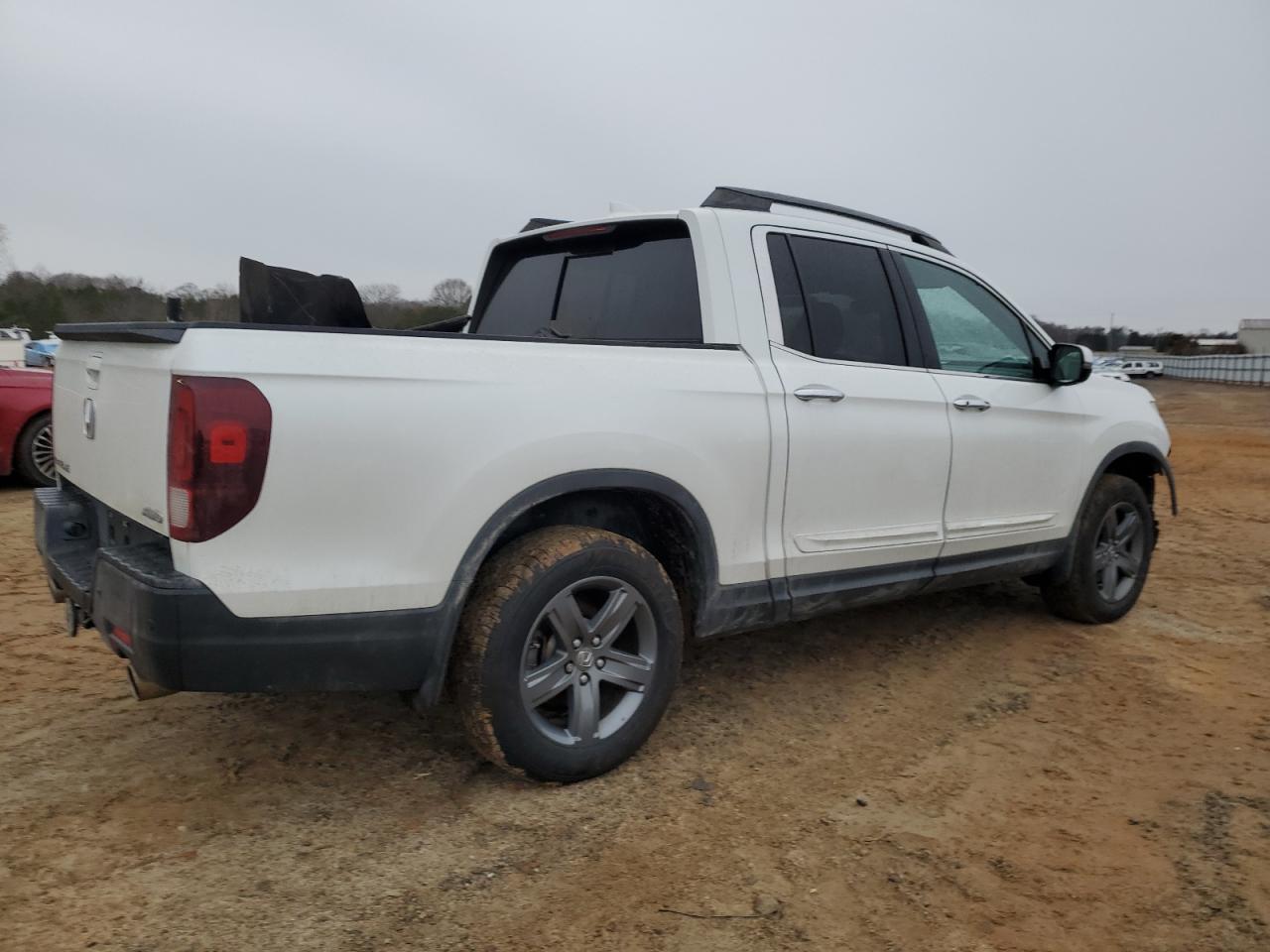 2022 Honda Ridgeline VIN 5FPYK3F77NB002010 Copart auction photo, front end damage thumbnail 3