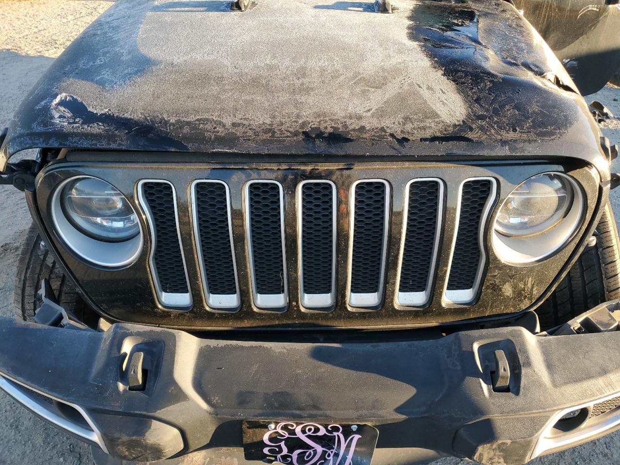 2021 Jeep Wrangler VIN 1C4HJXEN9MW523873 Copart auction photo, all over damage thumbnail 13