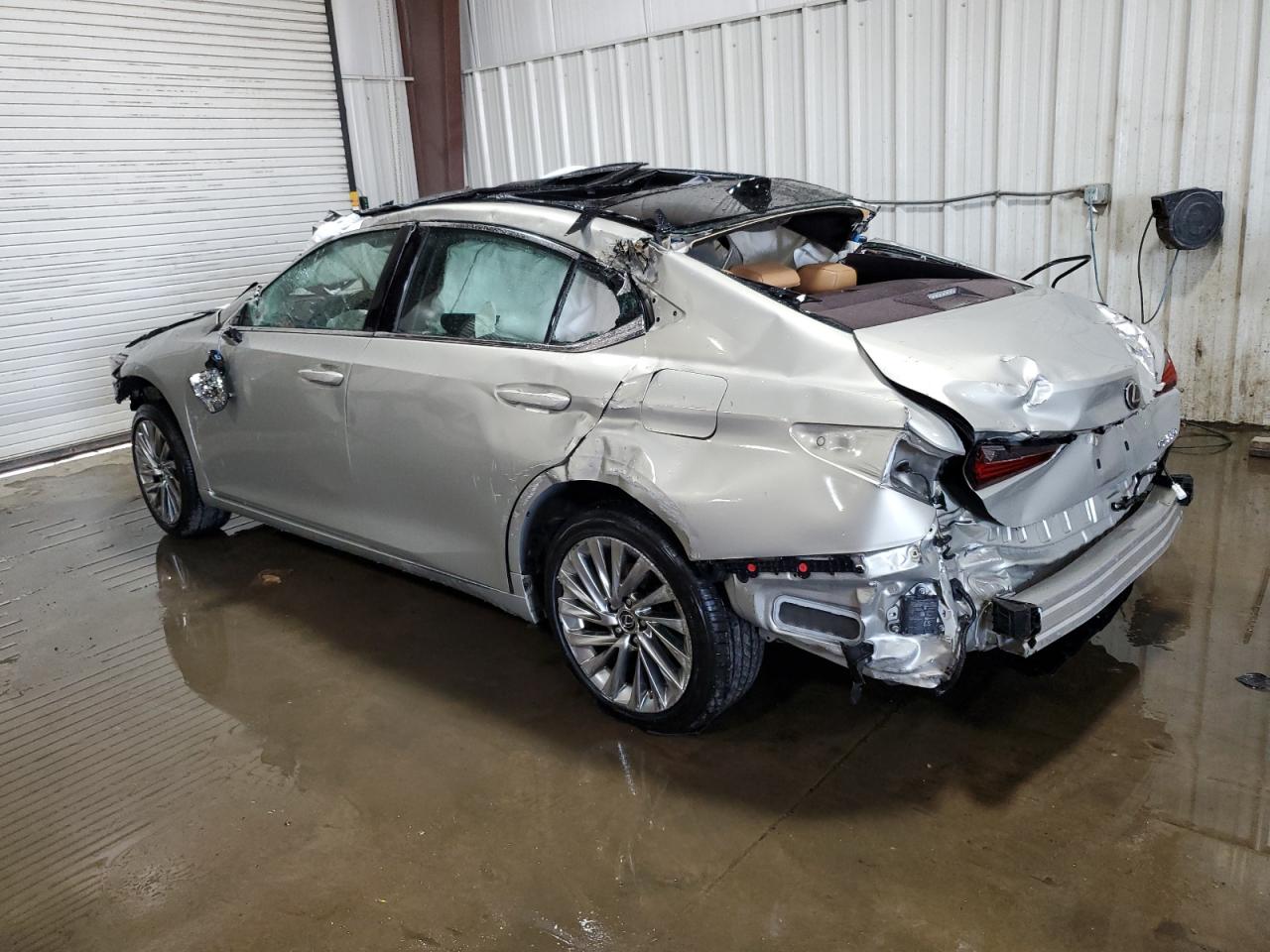 2019 Lexus ES VIN 58ABZ1B13KU023041 Copart auction photo, rollover damage thumbnail 2
