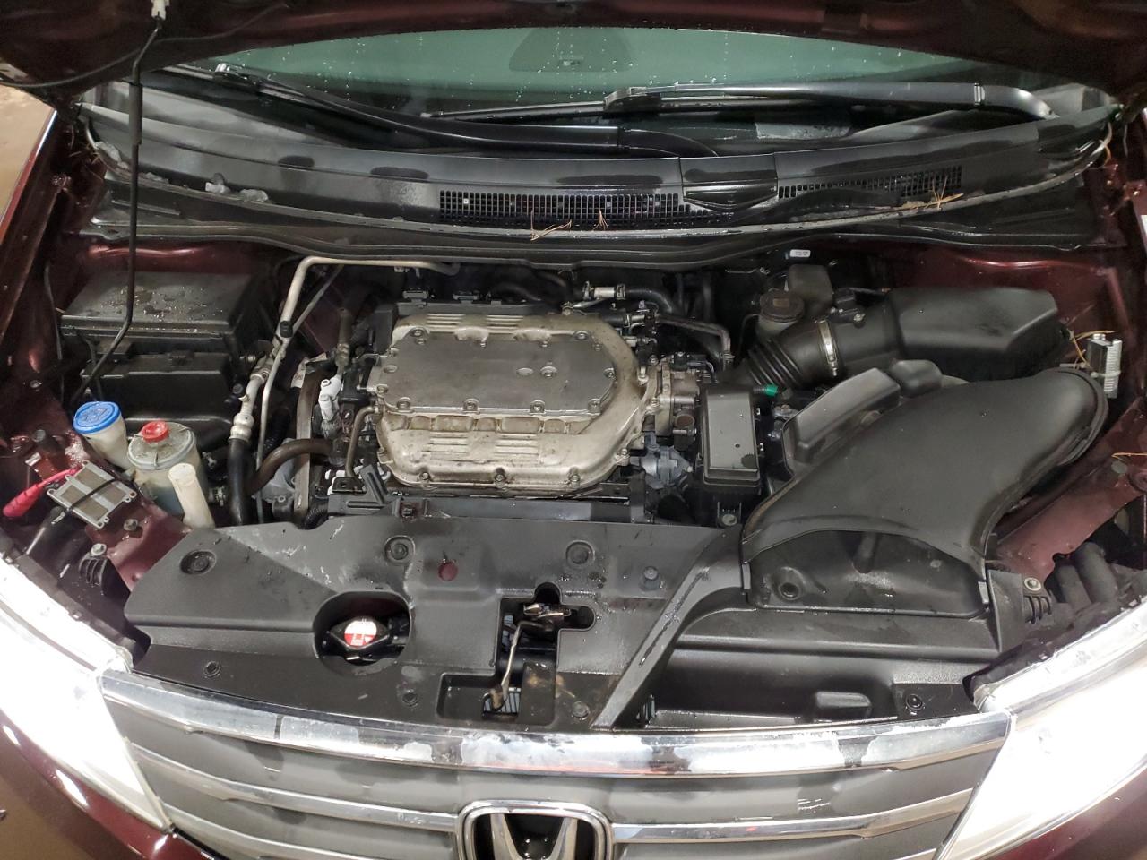 2012 Honda Odyssey VIN 5FNRL5H68CB084613 Copart auction photo, side damage thumbnail 12