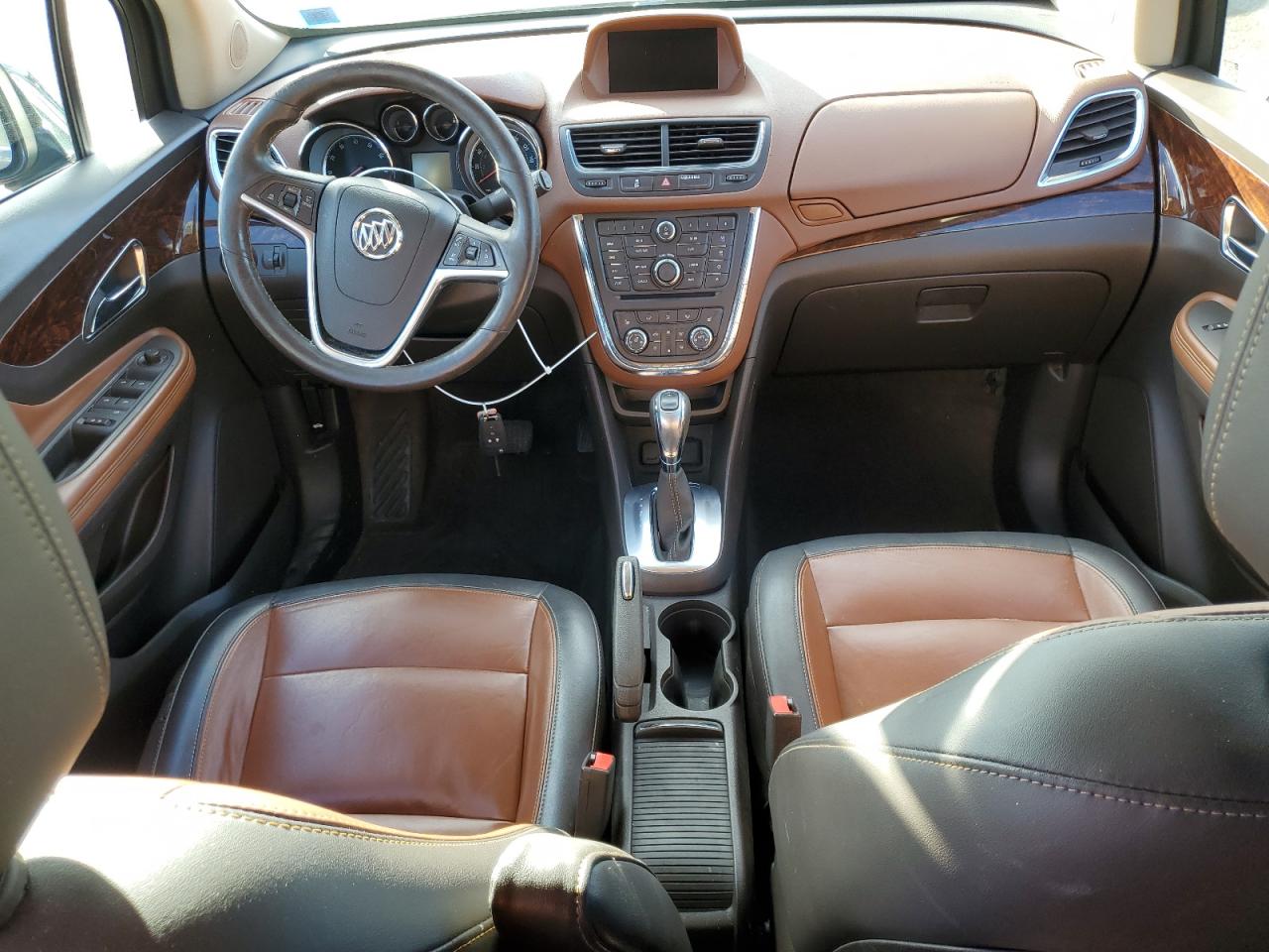 2016 Buick Encore VIN KL4CJGSB3GB532367 Copart auction photo, front end / side damage thumbnail 8