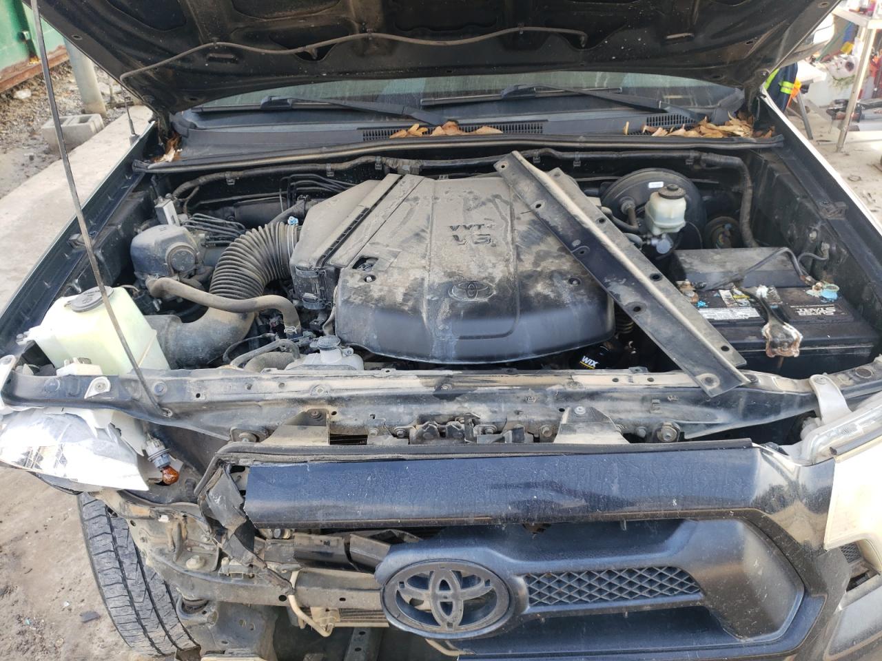 2015 Toyota Tacoma VIN 5TFJU4GN1FX070799 Copart auction photo, front end damage thumbnail 12