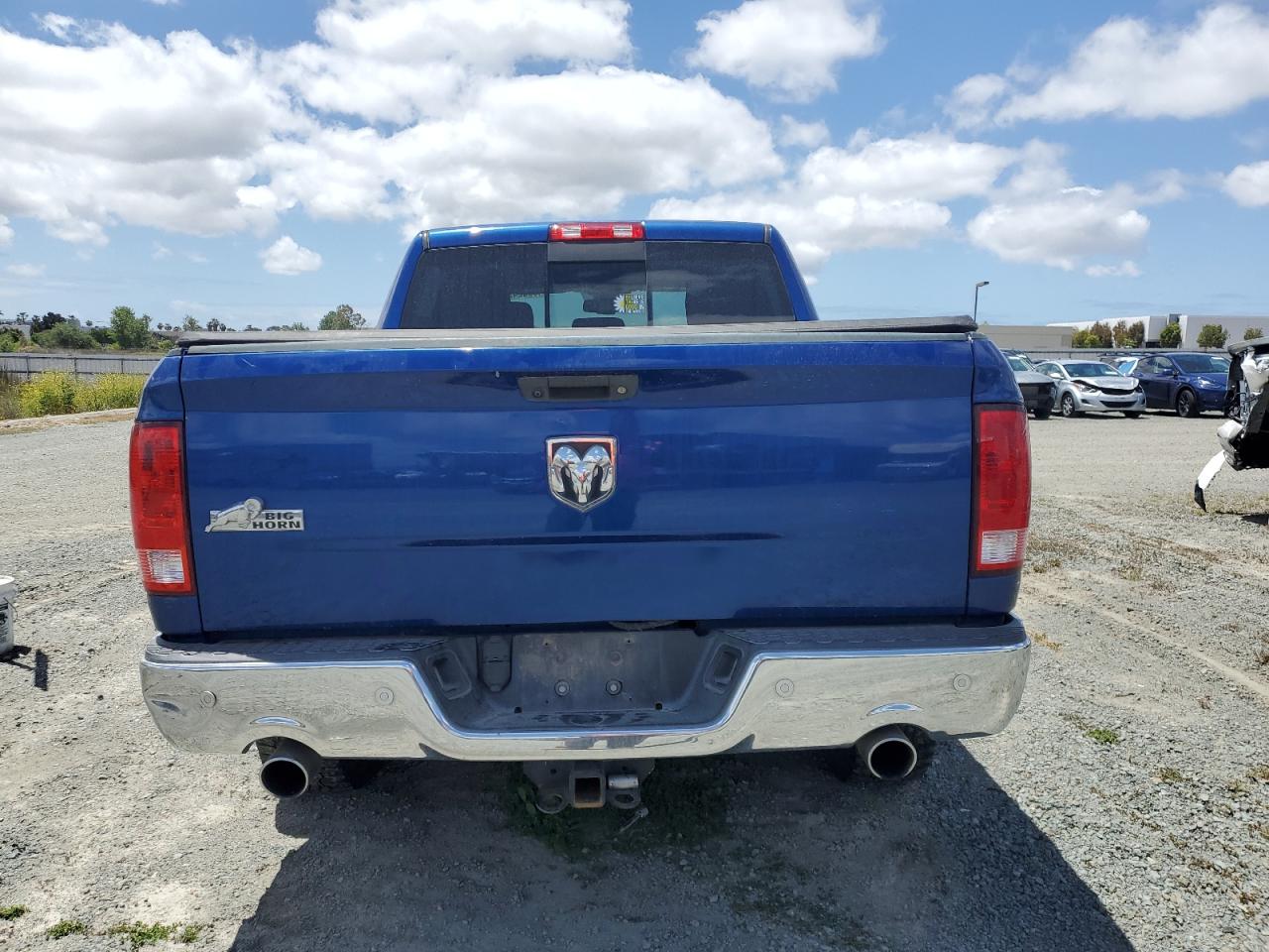 2017 RAM 1500 VIN 3C6RR6LT2HG573552 Copart auction photo, front end damage thumbnail 6
