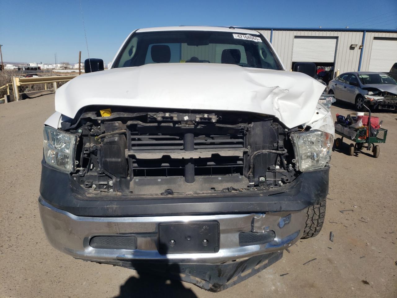 2014 RAM 1500 VIN 3C6JR6AG3EG278054 Copart auction photo, front end damage thumbnail 5
