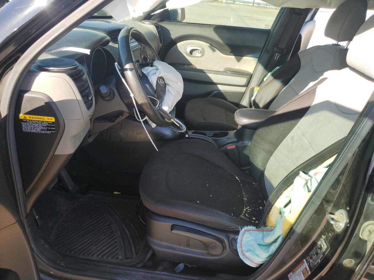 2019 KIA Soul VIN KNDJN2A23K7921656 Copart auction photo, all over damage thumbnail 7
