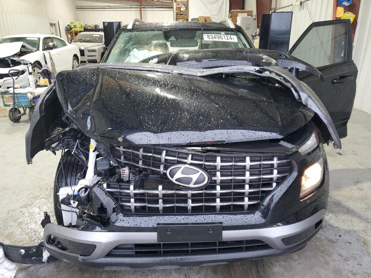 2021 Hyundai Venue VIN KMHRC8A39MU129631 Copart auction photo, all over damage thumbnail 5