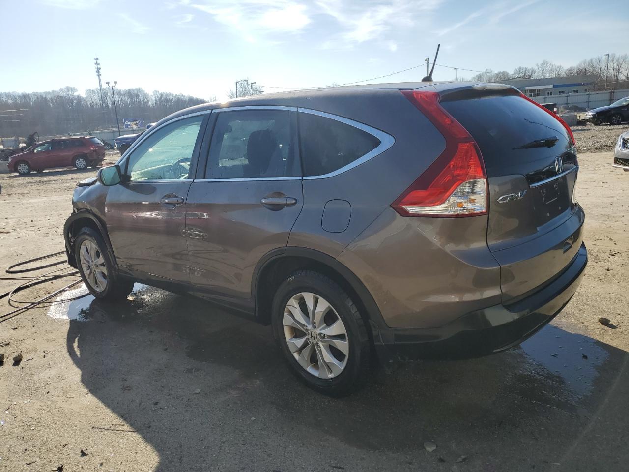 2014 Honda CR-V VIN 2HKRM4H55EH620159 Copart auction photo, front end damage thumbnail 2