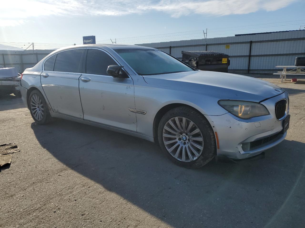 2009 BMW 7er VIN WBAKB835X9CY57590 Copart auction photo, rear end / front end damage thumbnail 4