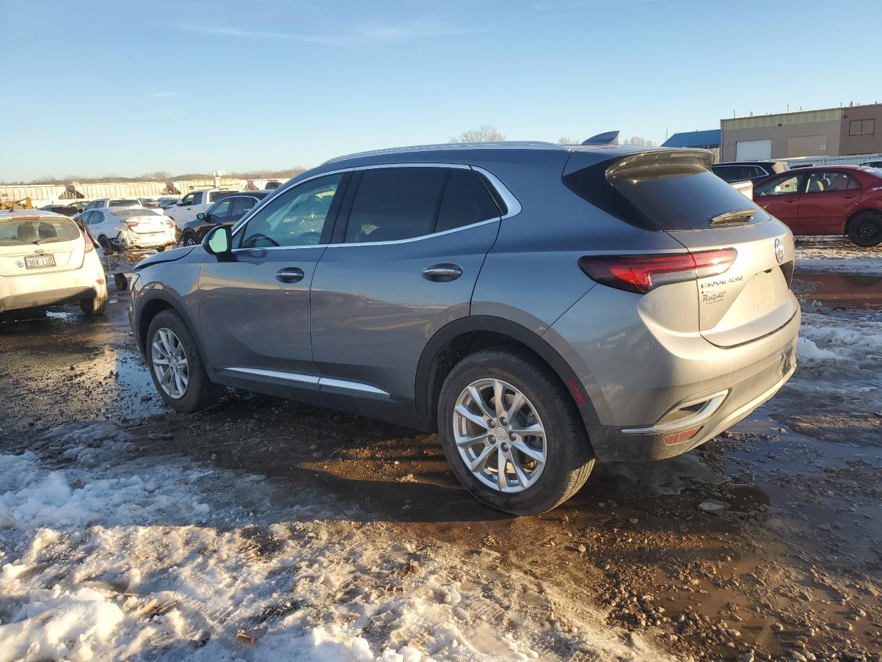 2021 Buick Envision VIN LRBFZMR49MD098164 Copart auction photo, front end damage thumbnail 2