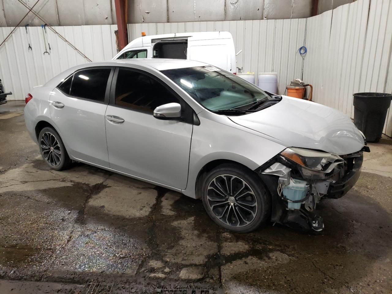 2016 Toyota Corolla VIN 2T1BURHE2GC555551 Copart auction photo, all over damage thumbnail 4