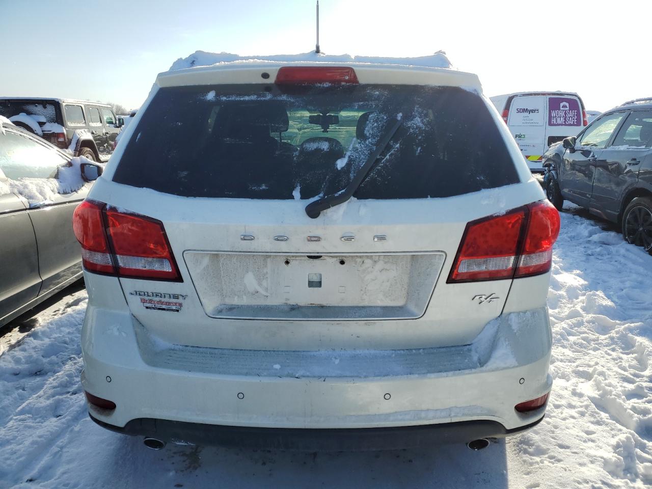 2012 Dodge Journey VIN 3C4PDCEG7CT315704 Copart auction photo, front end damage thumbnail 6