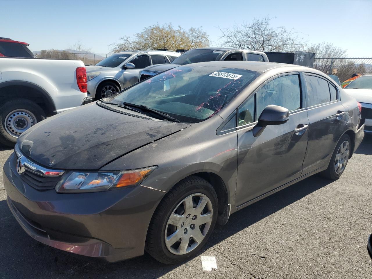 2012 Honda Civic VIN 19XFB2F83CE308997