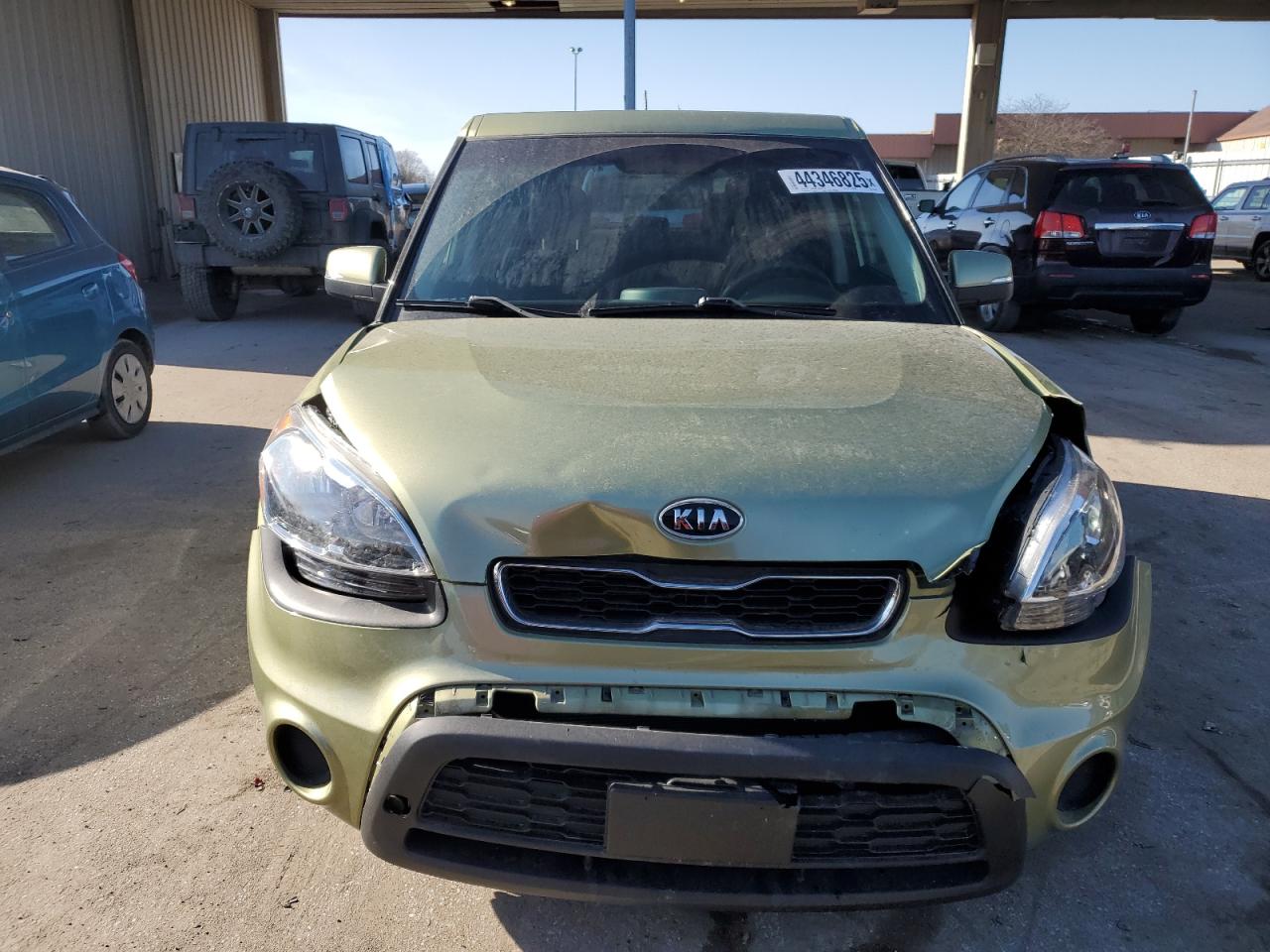 2012 KIA Soul VIN KNDJT2A66C7392388 Copart auction photo, front end damage thumbnail 5