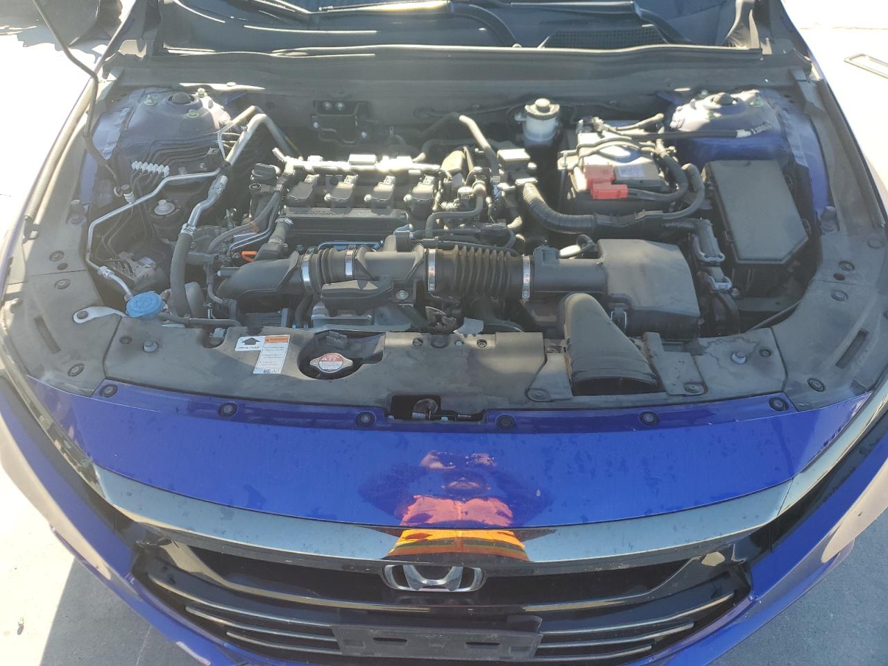 2021 Honda Accord VIN 1HGCV1F36MA014704 Copart auction photo, rear end damage thumbnail 11