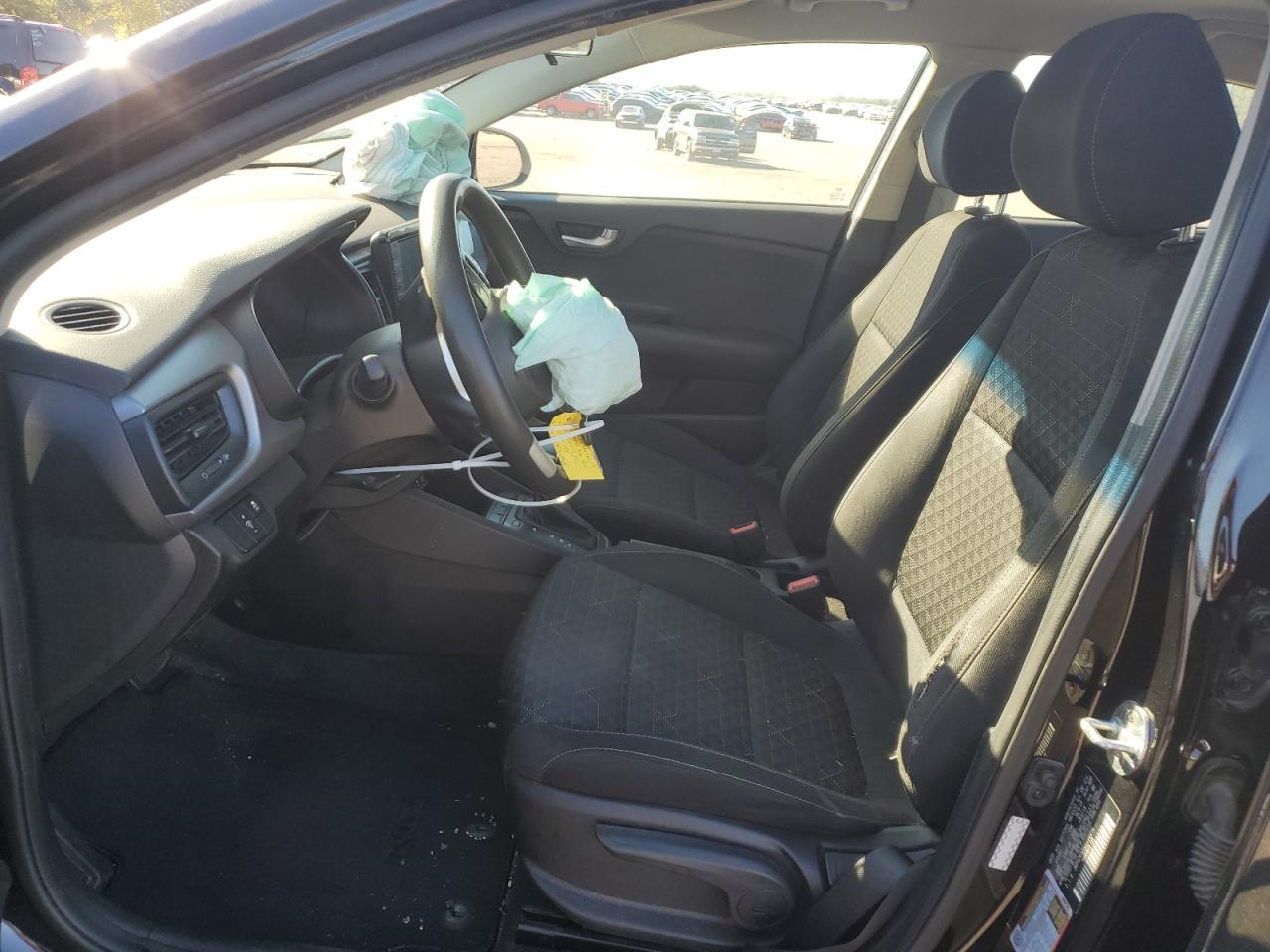 2020 KIA Rio VIN 3KPA24AD6LE338845 Copart auction photo, all over damage thumbnail 7
