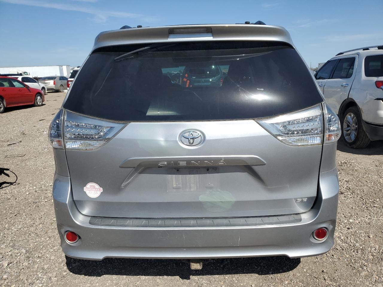2014 Toyota Sienna VIN 5TDXK3DC5ES454456 Copart auction photo, front end / minor dent/scratches damage thumbnail 6