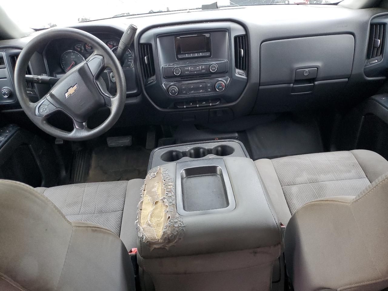 2014 Chevrolet Silverado VIN 1GCVKPEH4EZ303809 Copart auction photo, front end / top/roof damage thumbnail 8