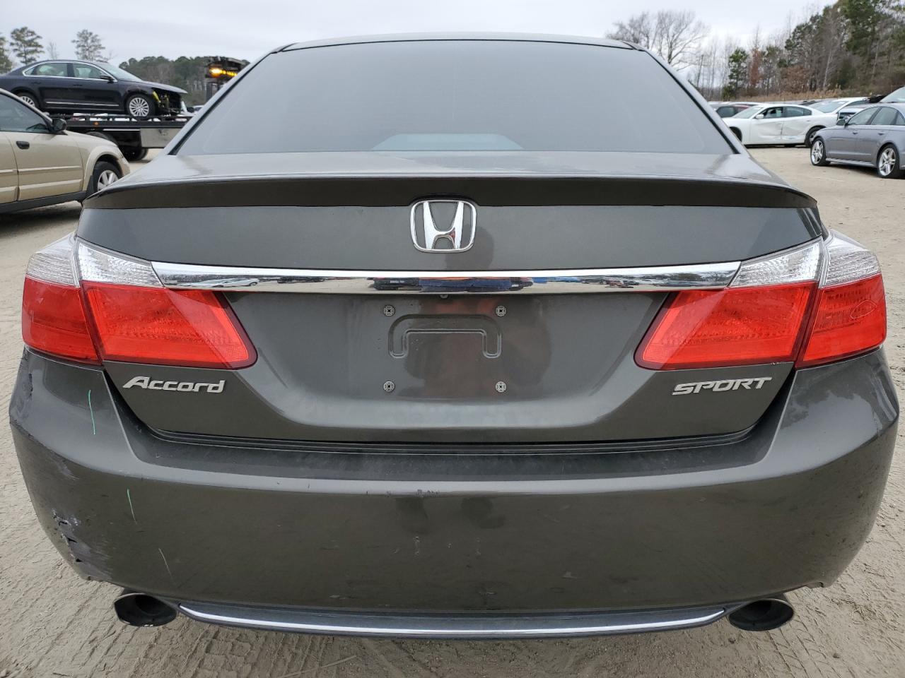 2014 Honda Accord VIN 1HGCR2F57EA222782 Copart auction photo, all over damage thumbnail 6
