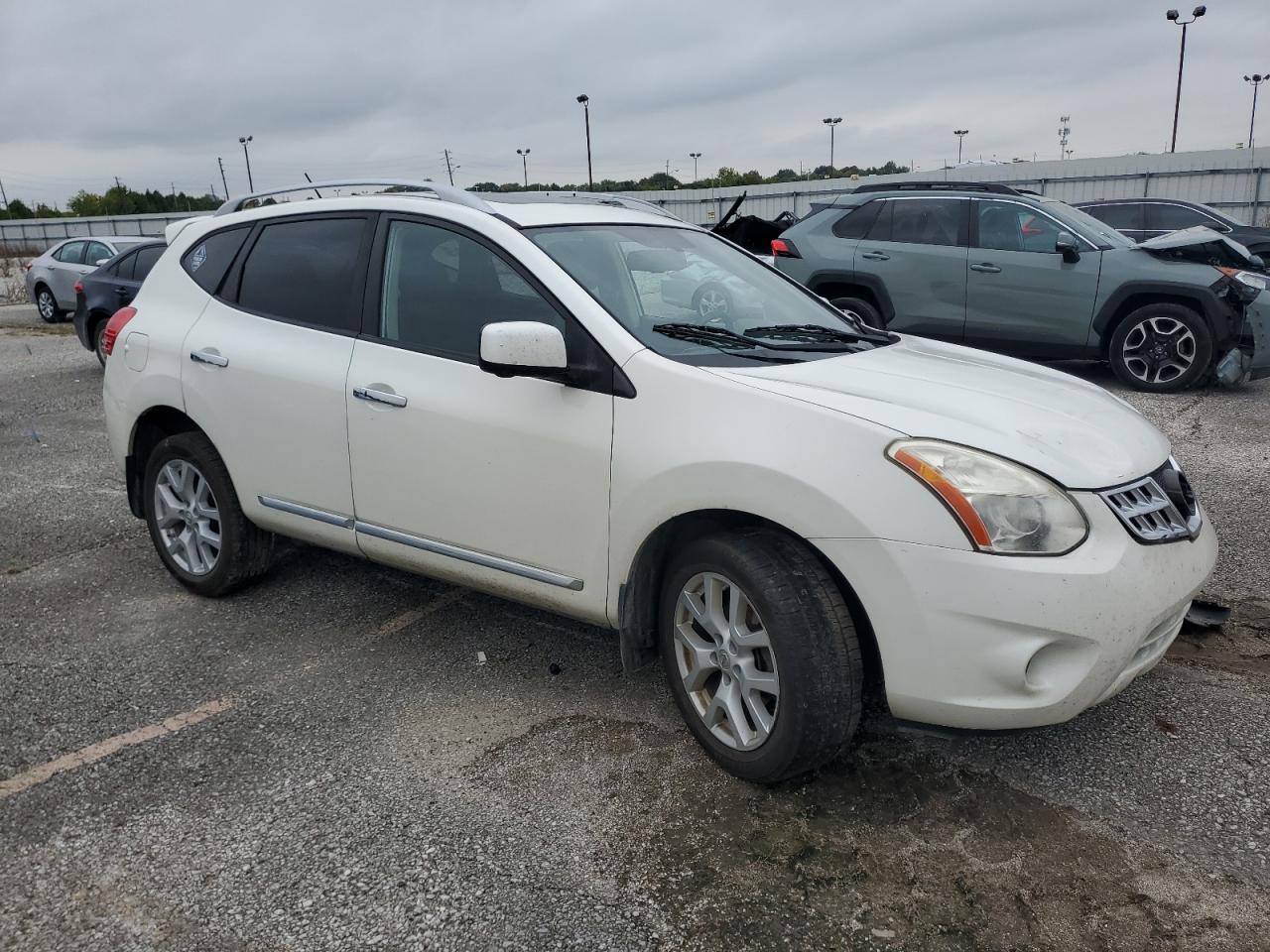 2012 Nissan Rogue VIN JN8AS5MV7CW403335 Copart auction photo, front end / minor dent/scratches damage thumbnail 4