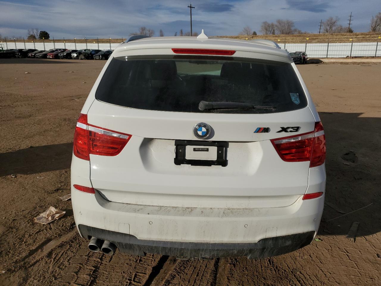 2015 BMW X3 VIN 5UXWX7C58F0K33024 Copart auction photo, front end / side damage thumbnail 6