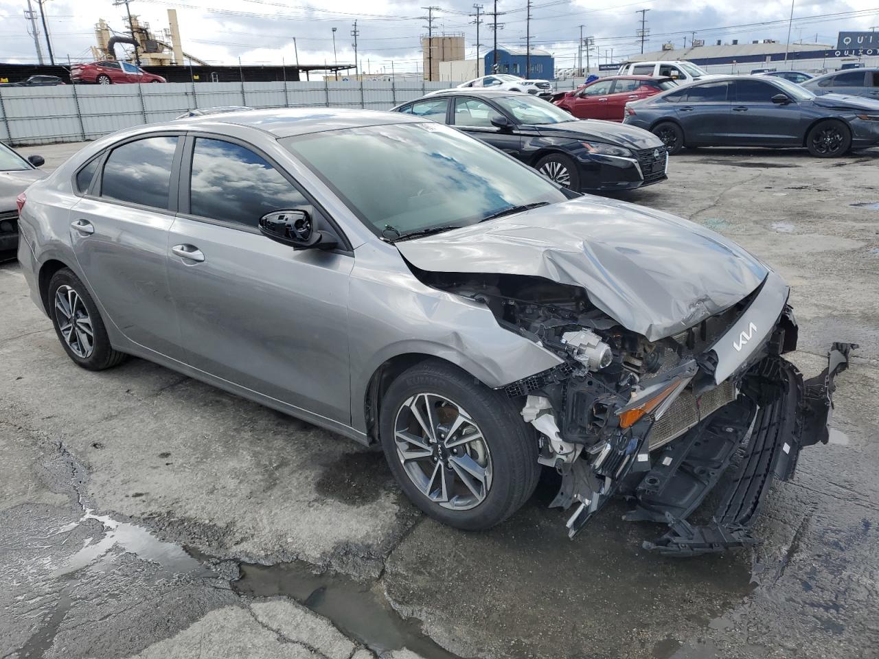2022 KIA Forte VIN 3KPF24AD0NE501644 Copart auction photo, front end damage thumbnail 4