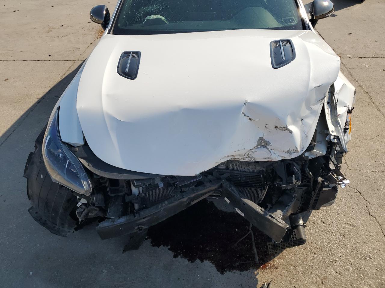 2020 KIA Stinger VIN KNAE45LC8L6080384 Copart auction photo, front end damage thumbnail 11