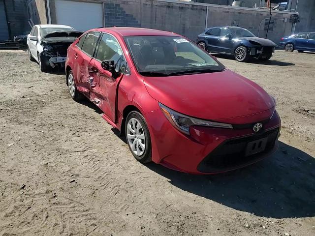 2021 Toyota Corolla VIN JTDEPMAEXMJ141595 Copart auction photo, side / front end damage thumbnail 10
