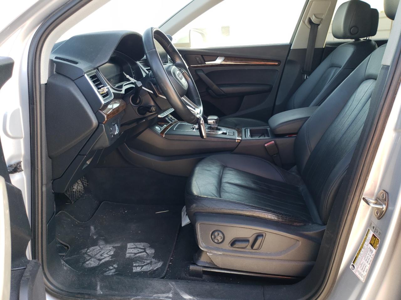 2018 Audi Q5 VIN WA1ANAFY4J2085806 Copart auction photo, front end damage thumbnail 7