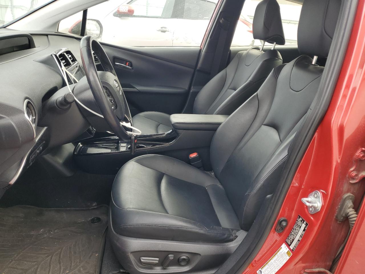 2019 Toyota Prius VIN JTDKARFU0K3090580 Copart auction photo, burn / rear end damage thumbnail 7