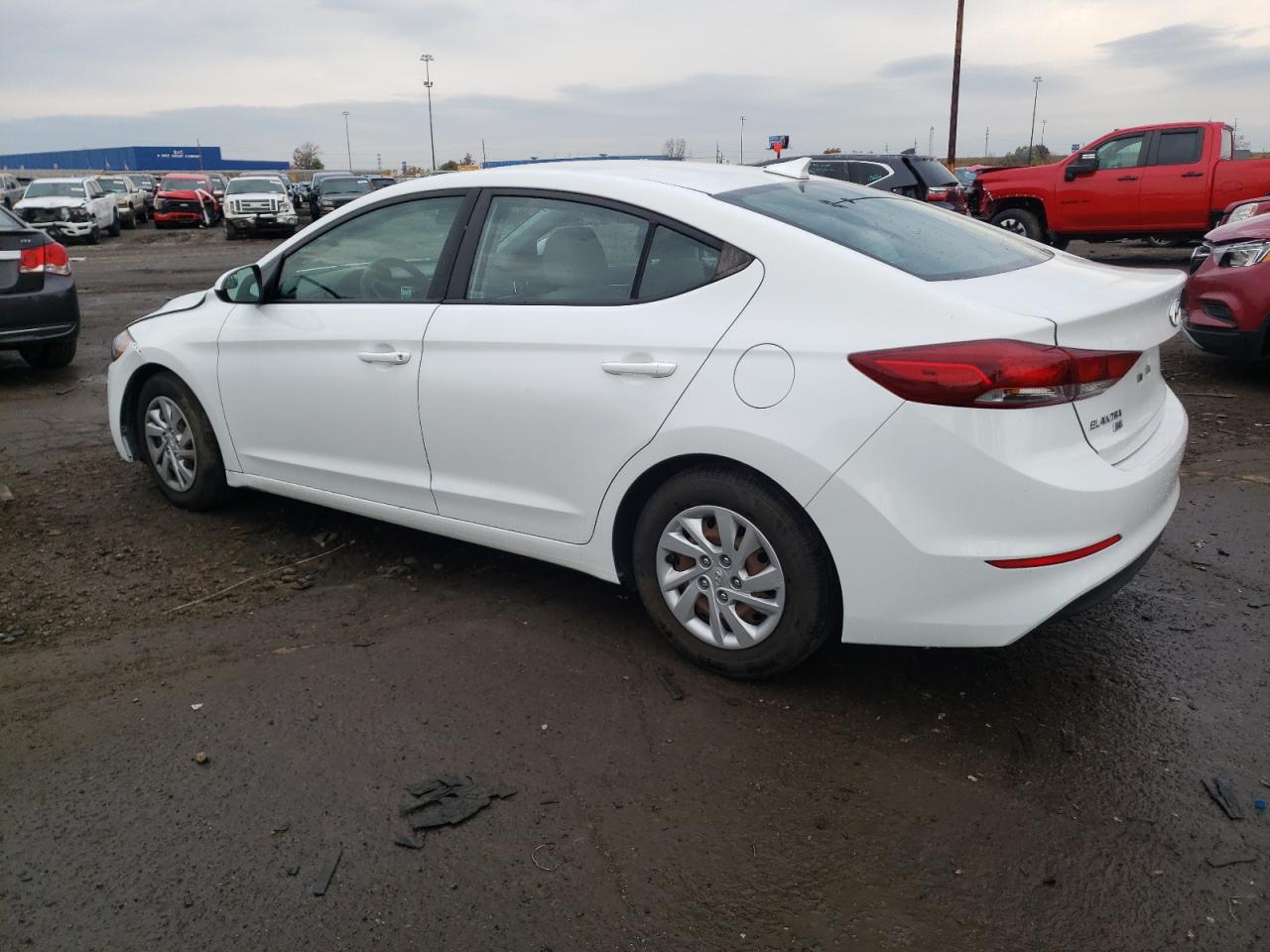 2017 Hyundai Elantra VIN 5NPD74LF7HH211621 Copart auction photo, front end damage thumbnail 2
