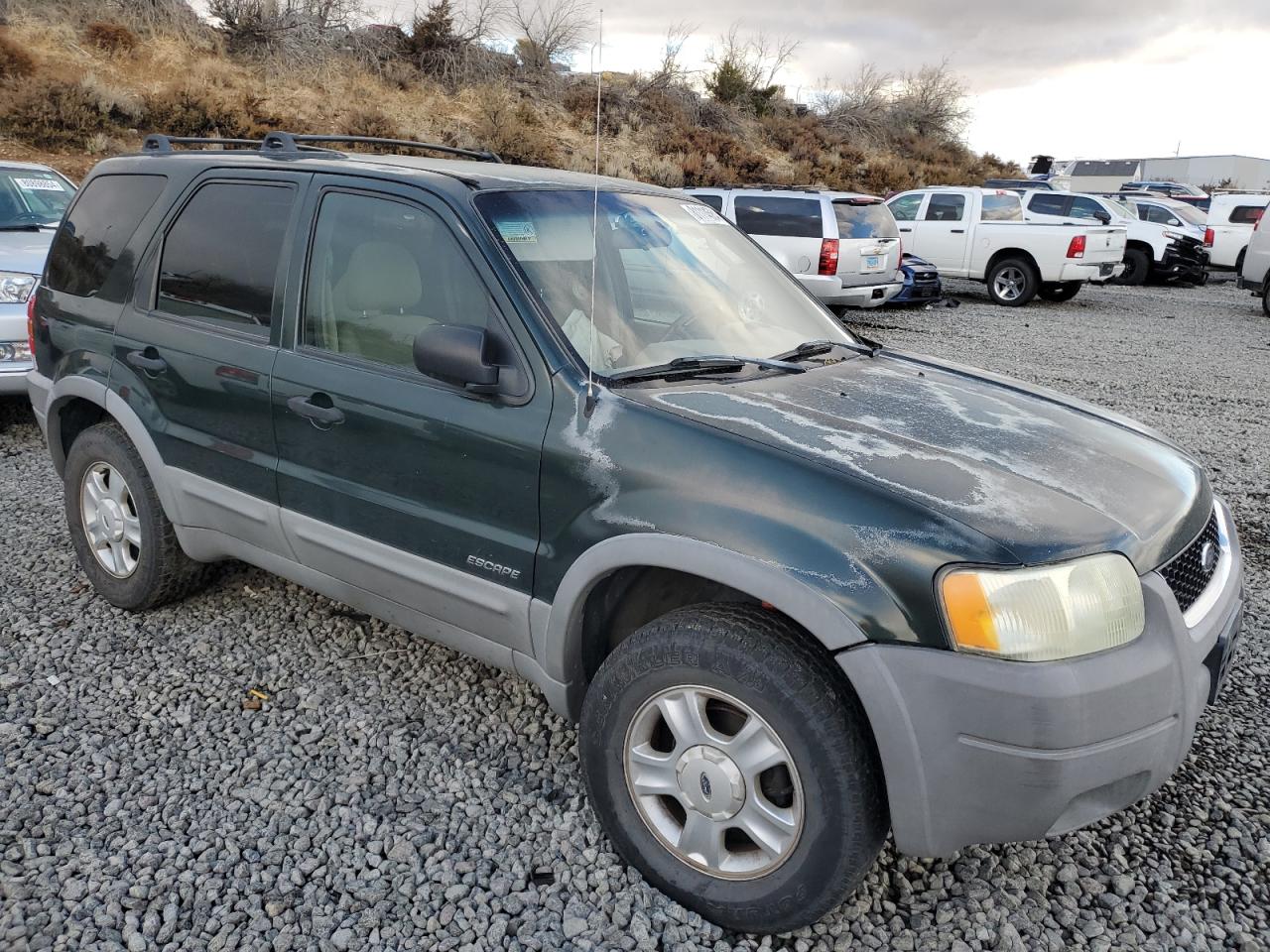 2002 Ford Escape VIN 1FMCU04182KD33151 Copart auction photo, side damage thumbnail 4