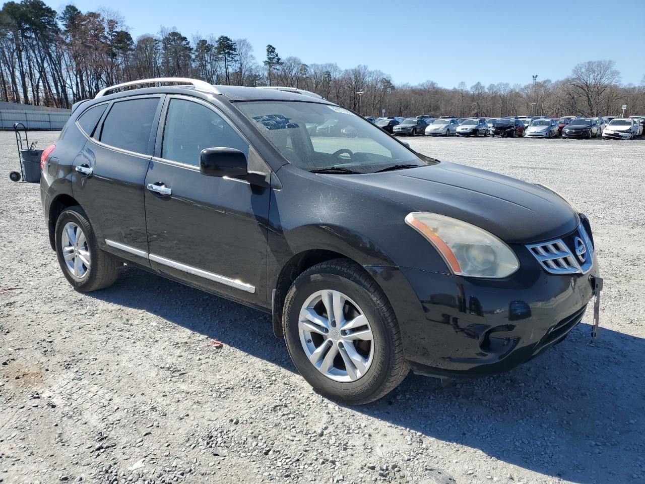 2013 Nissan Rogue VIN JN8AS5MV9DW644878 Copart auction photo, front end / minor dent/scratches damage thumbnail 4