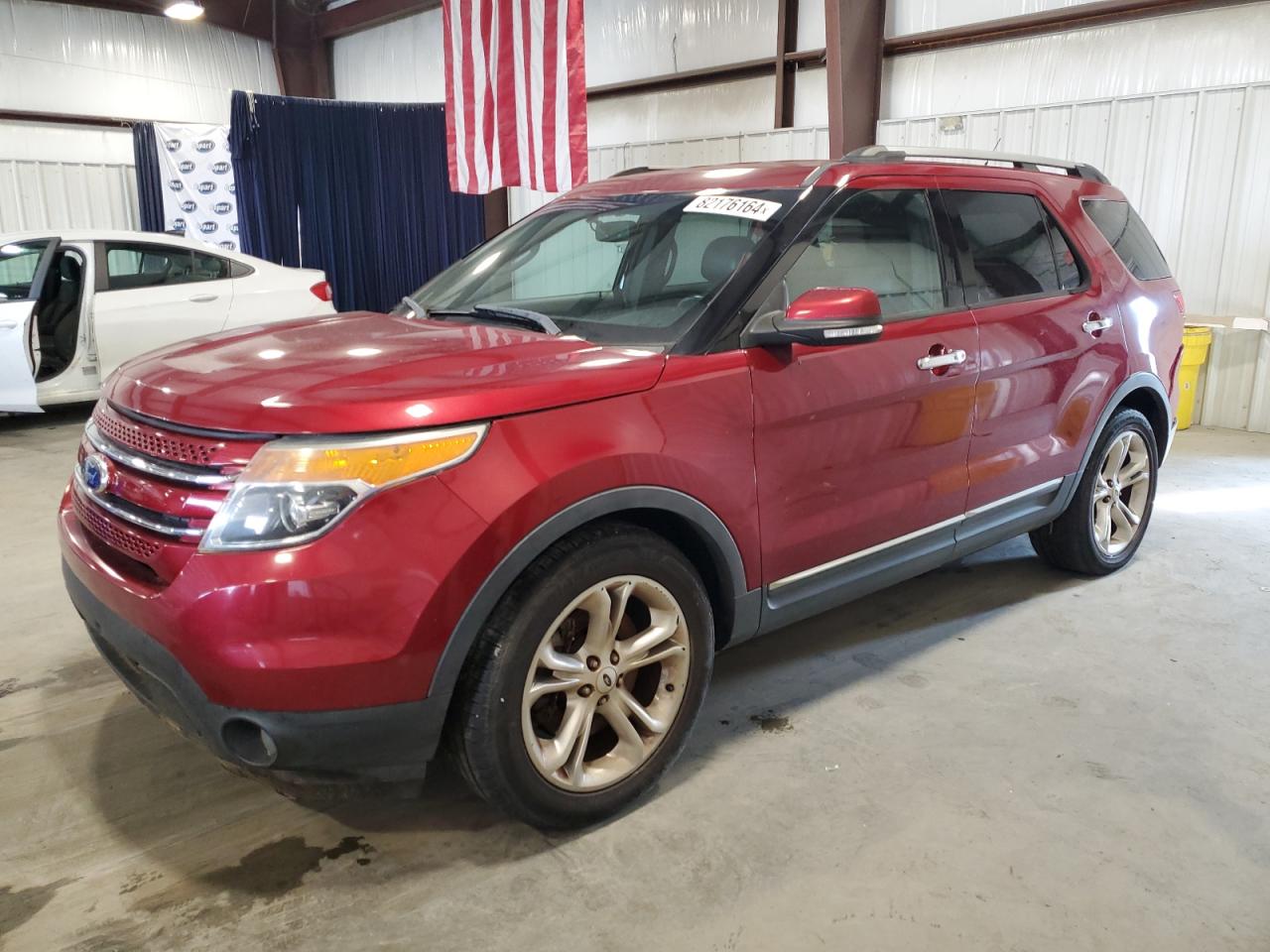 2014 Ford Explorer VIN 1FM5K7F81EGB64325