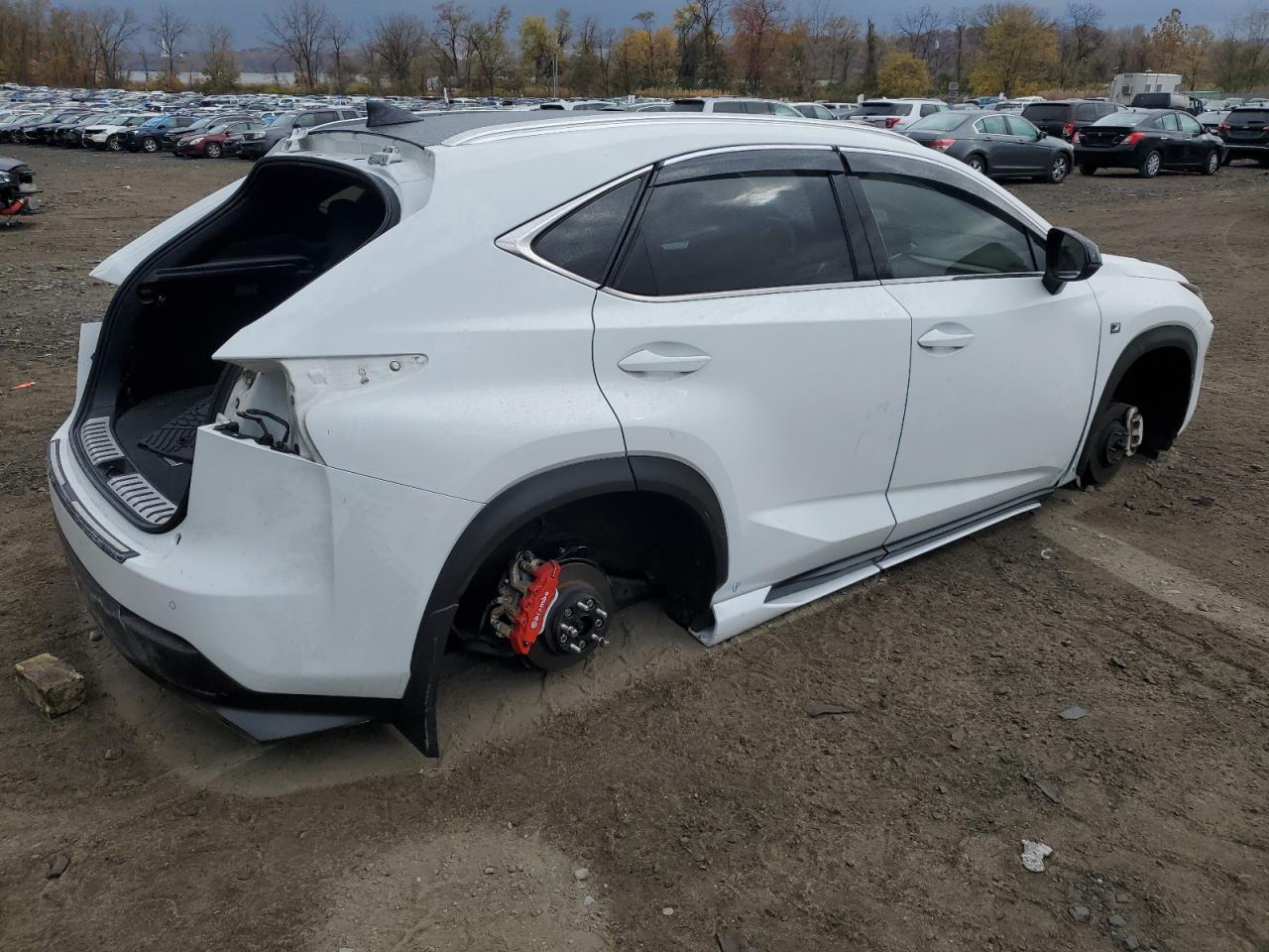 2018 Lexus NX VIN JTJBARBZ6J2165415 Copart auction photo, unknown / minor dent/scratches damage thumbnail 3